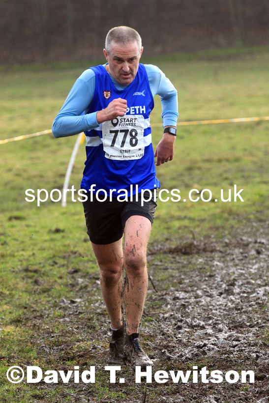Senior mens 2022 North Eastern Harrier League, Thornley Farm, Peterlee, County Durham. Photo: David T. Hewitson/Sports for All Pics
